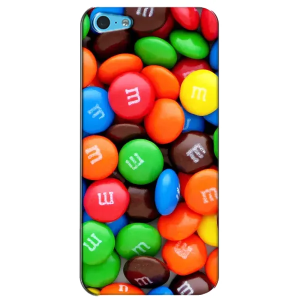 Чехол с принтом «MM's» для iPhone 5c
