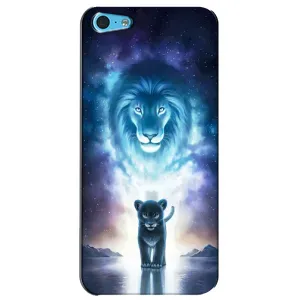 Чехол со Львом для iPhone 5c (VPrint) (Маленький лев)