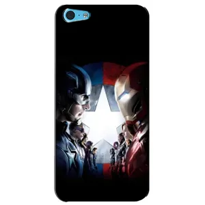 Чехол с принтом «Марвел стайл» для iPhone 5c