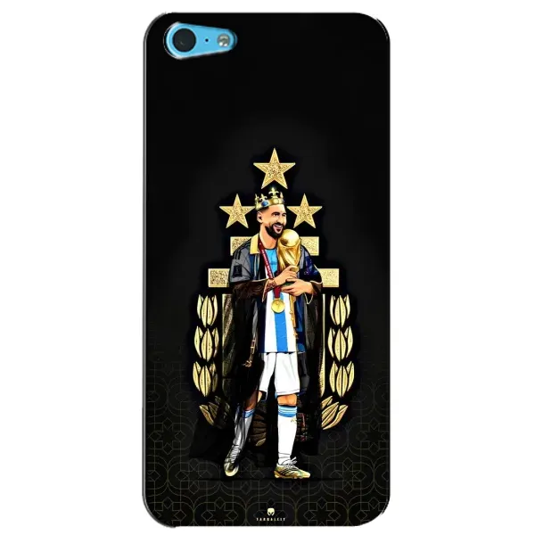 Чехол с принтом «Месси Король» для iPhone 5c