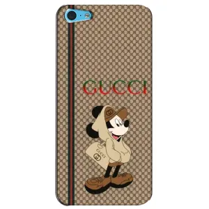 Чехлы ГУЧЧИ для Айфон 5с (AlphaPrint) (Mickey GUCCI)