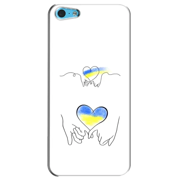 Чохол з принтом «Мир Україні» для iPhone 5c