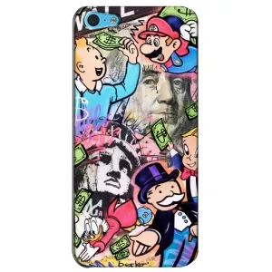 Чехлы с крутыми принтами для iPhone 5c - (PREMIUMPrint) (Monopoly man)