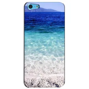 Силиконовый чехол с КАРТИНКАМИ лето для iPhone 5c (AlphaPrint)