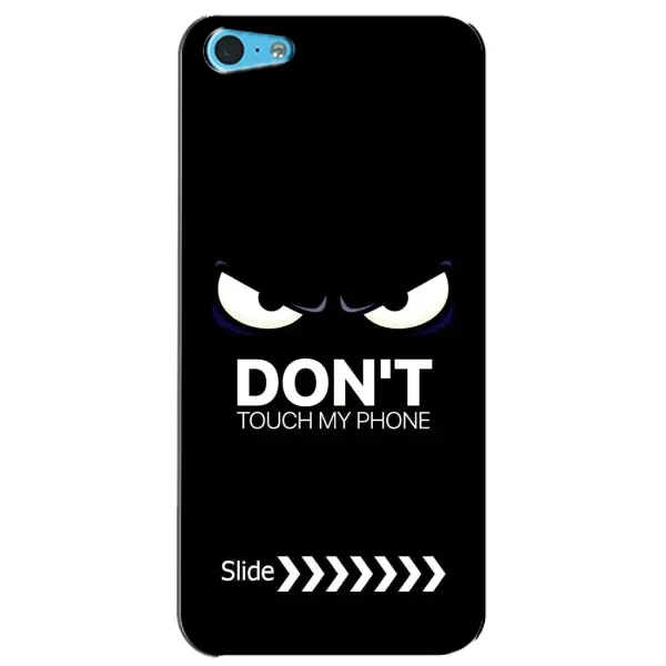 Чехол с принтом «Не трогай телефон» для iPhone 5c