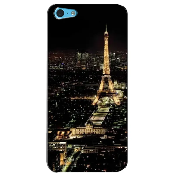 Чохол з принтом «Нічний Париж» для iPhone 5c