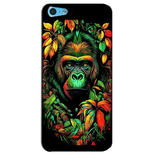 Чехол с принтом «Обезьяна в тропиках» для iPhone 5c