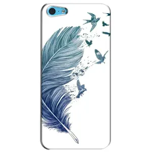 Чехол с принтом «Перышко» для iPhone 5c