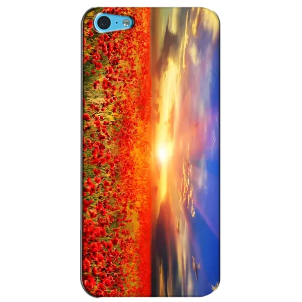 Чехол с принтом «Поле тюльпанов» для iPhone 5c