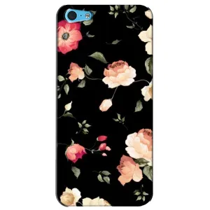 Чохли з квітами для iPhone 5c (VPrint) (Трояндочки)