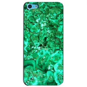 Мраморний чехол на iPhone 5c (VPrint) (Салатовий Мрамор)