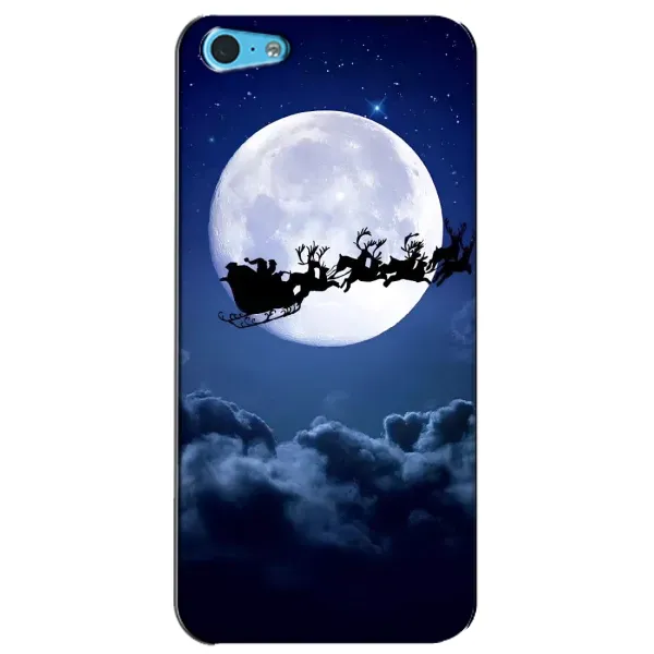Чехол с принтом «Санта - луна» для iPhone 5c