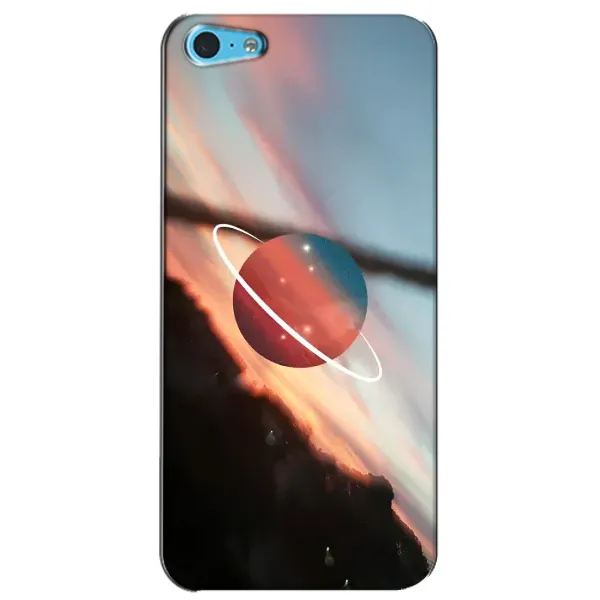 Чохол з принтом «Сатурн» для iPhone 5c