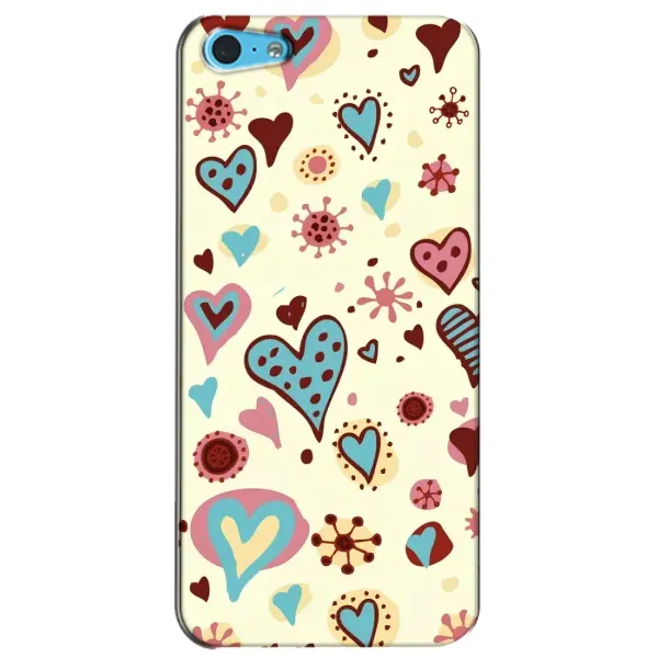 Чохол з принтом «Сердечки» для iPhone 5c Чохол з принтом «Сердечки» для iPhone 5c