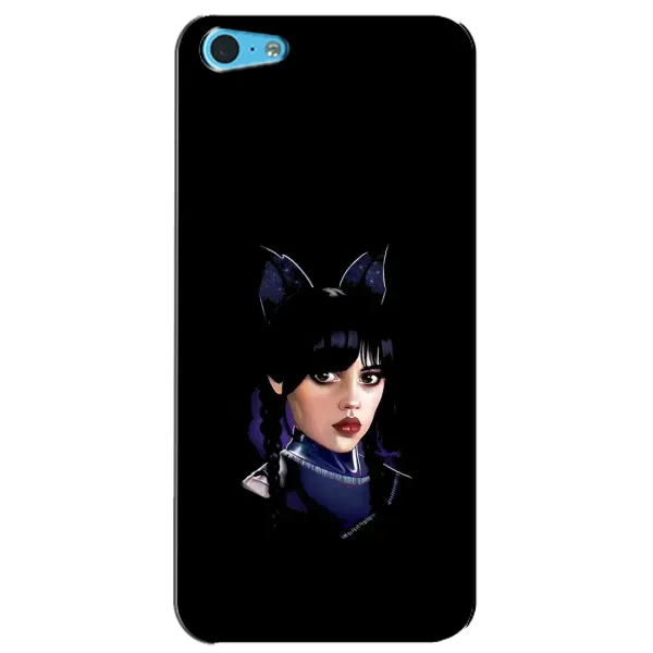 Чохол з принтом «серйозна Венздей» для iPhone 5c