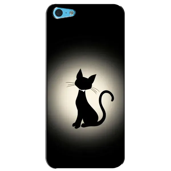 Чехол с принтом «Силуэт котика» для iPhone 5c
