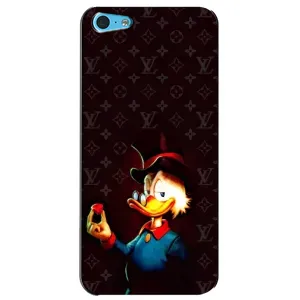 Чехлы для iPhone 5c - Скрудж МакДак Louis Vuitton (PREMIUMPrint) (Скрудж с бриллиантом)