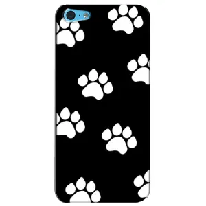 Чохли з собаками для iPhone 5c (VPrint) (Сліди собаки)