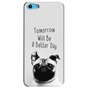 Чохли з собаками для iPhone 5c (VPrint) (Смішний Мопс)