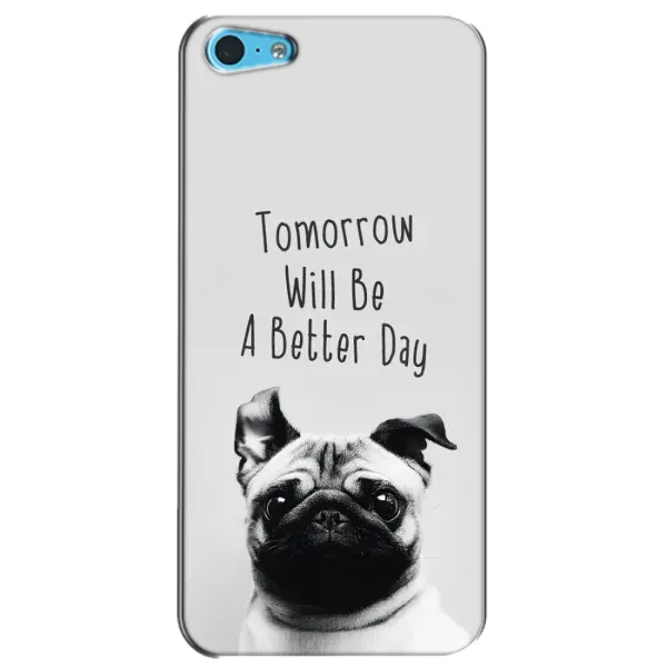Чохол з принтом «Смішний Мопс» для iPhone 5c
