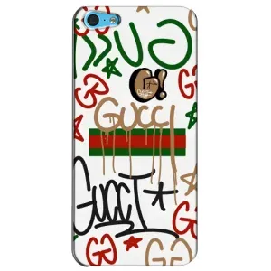 Брендновые Чехлы для iPhone 5c - (PREMIUMPrint) (Стиль GUUCI)