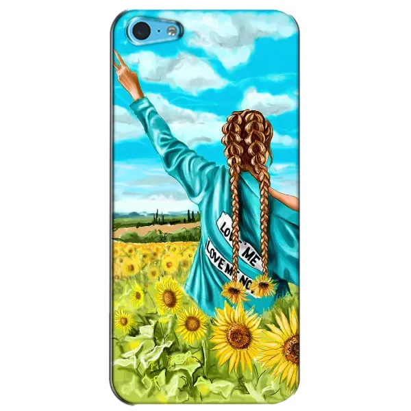 Чохол з принтом «Україночка» для iPhone 5c