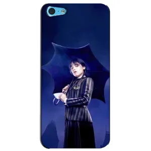 Силиконовый чехол с картинкой для iPhone 5c (Венсдей)