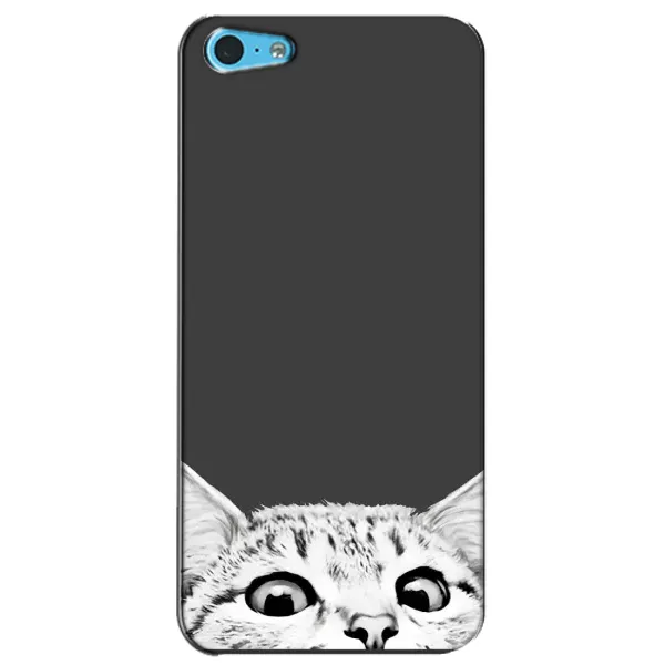 Чехол с принтом «Выглядывает кот» для iPhone 5c