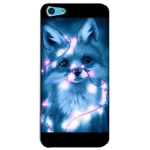 Чохли з картинкою Лисичка для iPhone 5c (VPrint) (Яскрава лисичка)