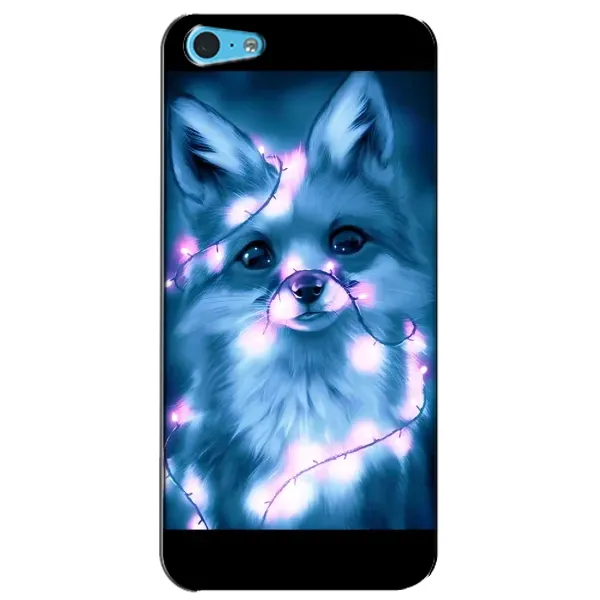 Чохол з принтом «Яскрава лисичка» для iPhone 5c