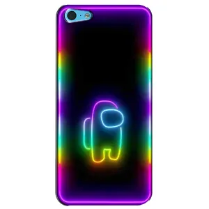 Чехол Амонг Ас для iPhone 5c (AlphaPrint) (Яркий скин)