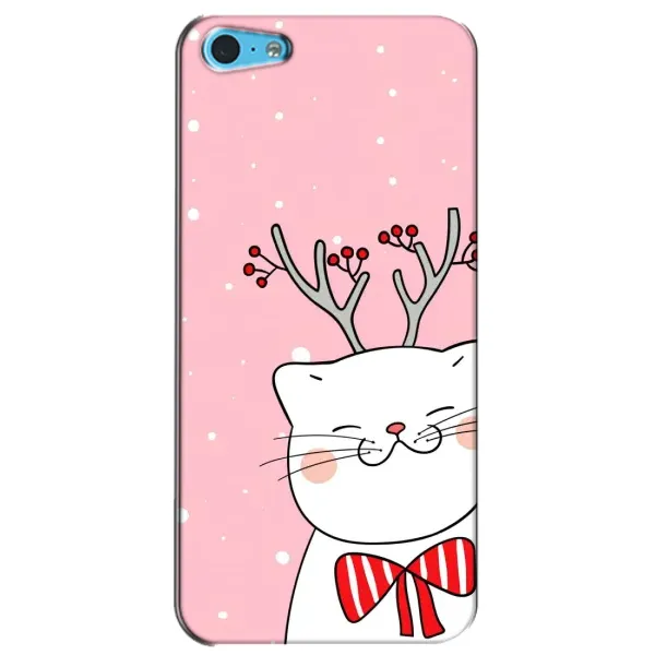 Чехол с принтом «Зимний кот» для iPhone 5c