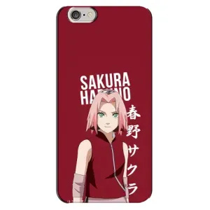 Чехлы Персонажи Аниме Наруто для iPhone 6 Plus / 6s Plus (AlphaPrint) (Аниме Сакура)