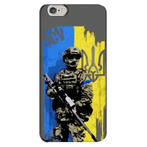 Чехлы с картинкой ЗСУ для iPhone 6 Plus / 6s Plus (AlphaPrint) (АРТ солдат)