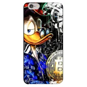 Чехлы для Айфон 6 Плюс / 6с Плюс - Scrooge MagDag (PREMIUMPrint) (Биткойн Скрудж)