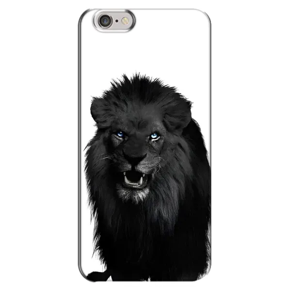 Чехол с принтом «Черный ЛЕВ» для iPhone 6 Plus / 6s Plus
