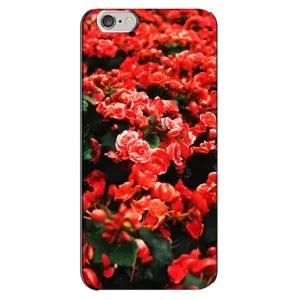 Чехлы с Цветами для iPhone 6 Plus / 6s Plus (VPrint) (Цветы красные)