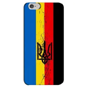 Украинские Чехлы для iPhone 6 Plus / 6s Plus с картинкой УПА (AlphaPrint) (Флаг УПА)