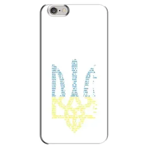 Чехлы для iPhone 6 Plus / 6s Plus  Укр. Символика (AlphaPrint) (Герб из букв)