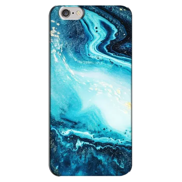 Чохол з принтом «Блакитний мрамор» для iPhone 6 Plus / 6s Plus