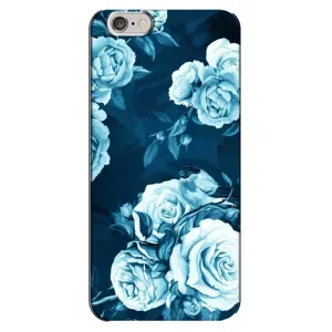 Чехлы (ART) Цветы на iPhone 6 Plus / 6s Plus (VPrint) (Голубые Бутоны)