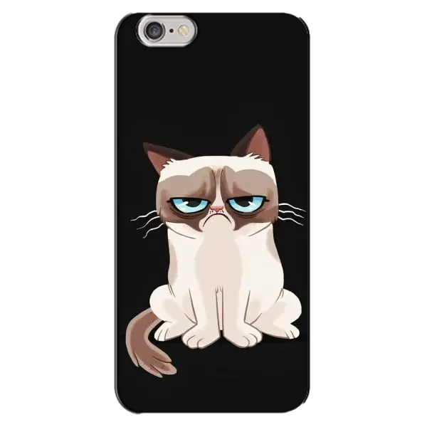 Чохол з принтом «Сумний кіт» для iPhone 6 Plus / 6s Plus