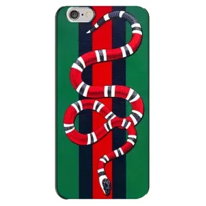 Чехлы ГУЧЧИ для Айфон 6 Плюс / 6с Плюс (AlphaPrint) (Gucci змия)