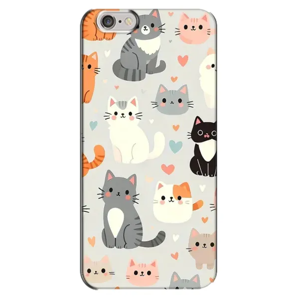 Чехол с принтом «Коллаж котов» для iPhone 6 Plus / 6s Plus