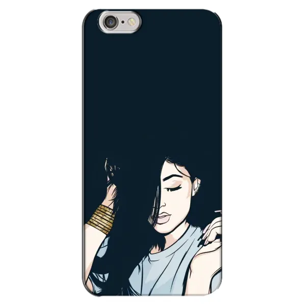 Чехол с принтом «Красивая девочка» для iPhone 6 Plus / 6s Plus Чехол с принтом «Красивая девочка» для iPhone 6 Plus / 6s Plus