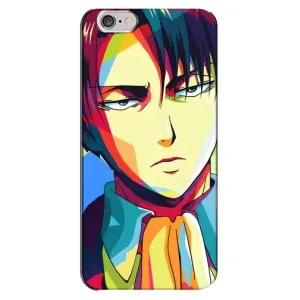 Чехлы Персонажи Аниме Наруто для iPhone 6 Plus / 6s Plus (AlphaPrint) (Леви Аккерман)