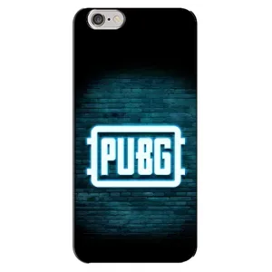 Чехол PUBG для Айфон 6 Плюс / 6с Плюс (AlphaPrint) (Лого PUBG)