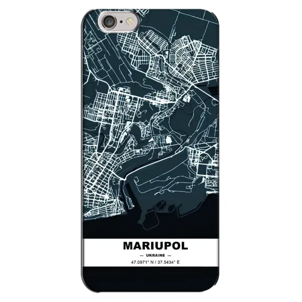 Чехол с принтом «Мариуполь» для iPhone 6 Plus / 6s Plus