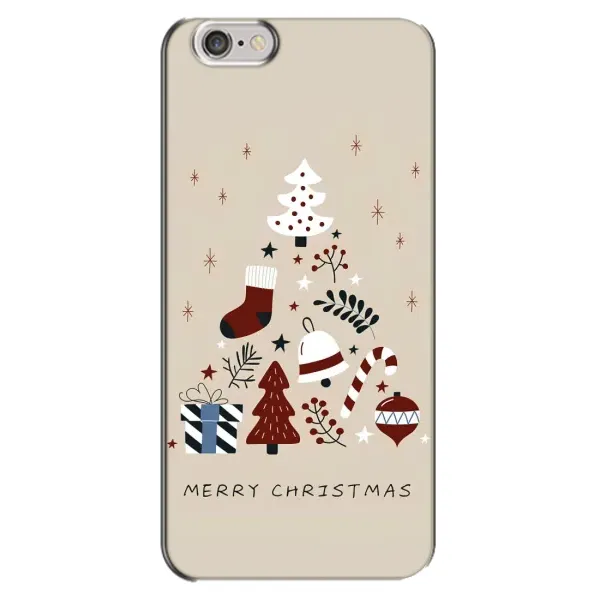 Чохол з принтом «Merry Christmas» для iPhone 6 Plus / 6s Plus