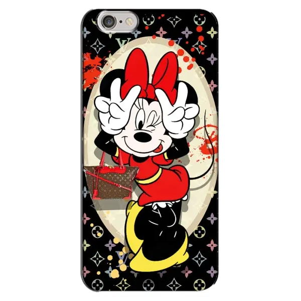Чехол с принтом «Минни peace» для iPhone 6 Plus / 6s Plus